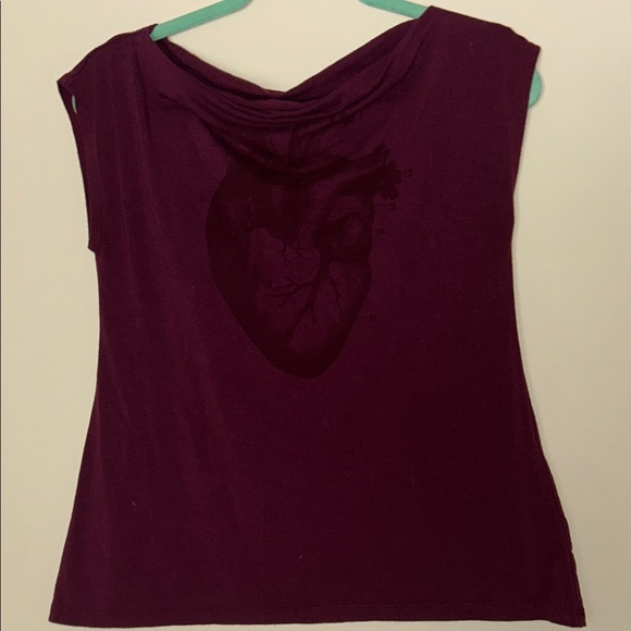 Smoking Lily Tops - Womens Smoking Lily brand slight cowl neck top